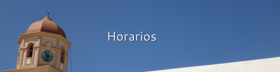 Horarios - Parroquia San Miguel Arcangel- Cabo Rojo .